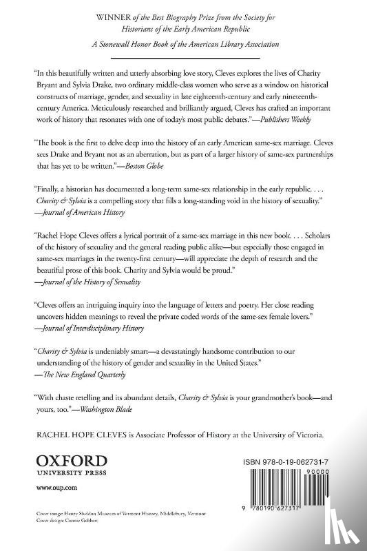 Cleves, Rachel Hope ( - Charity and Sylvia