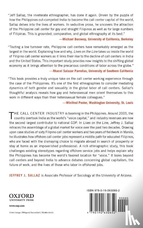 Sallaz, Jeffrey J. (Associate Professor - Lives on the Line