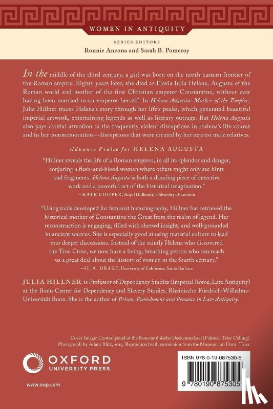 Hillner, Julia (Professor of Ancient History at the Bonn Center for Dependency and Slavery Studies - Helena Augusta