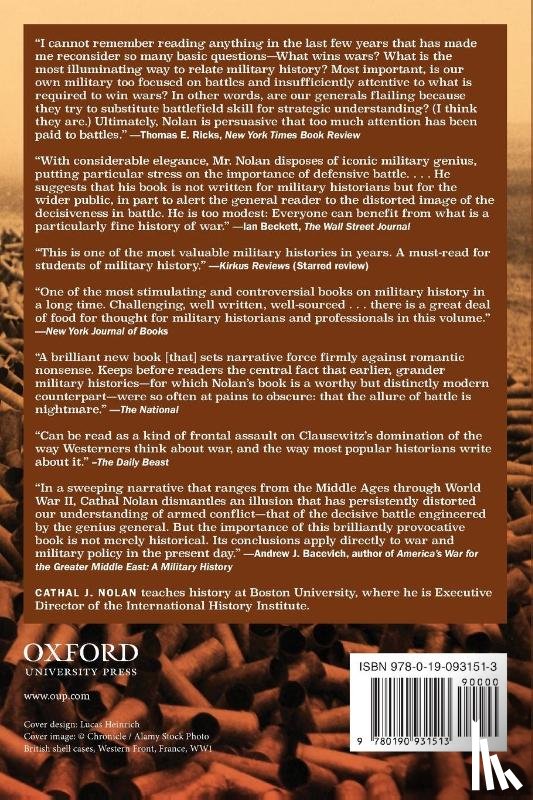 Nolan, Cathal J. (Executive Director of the International History Institute - The Allure of Battle