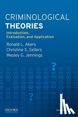 Akers, Ronald L. (Professor Emeritus in the Department f Sociology and Criminology & Law, Sellers, Christine S. (Professor and Director of the School of Criminal Justice, Jennings, Wesley G. (Chair and Professor of Legal Studies - Criminological Theories