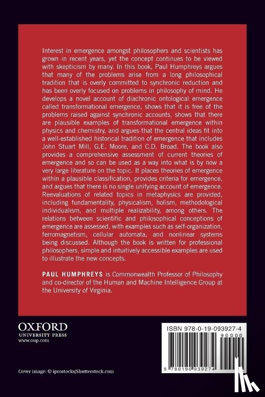Humphreys, Paul - Emergence