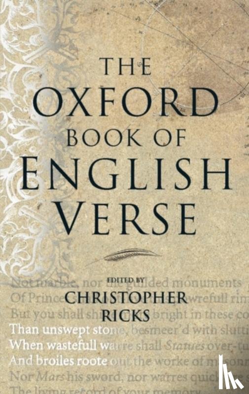  - The Oxford Book of English Verse