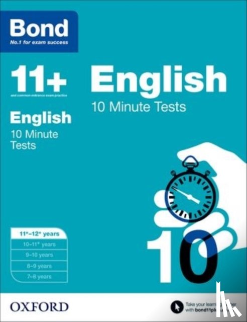 Lindsay, Sarah, Bond 11+ - Bond 11+: English: 10 Minute Tests