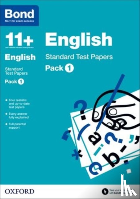 Lindsay, Sarah, Bond 11+ - Bond 11 +: English: Standard Test Papers: Ready for the 2024 exam: For 11+ GL assessment and Entrance Exams