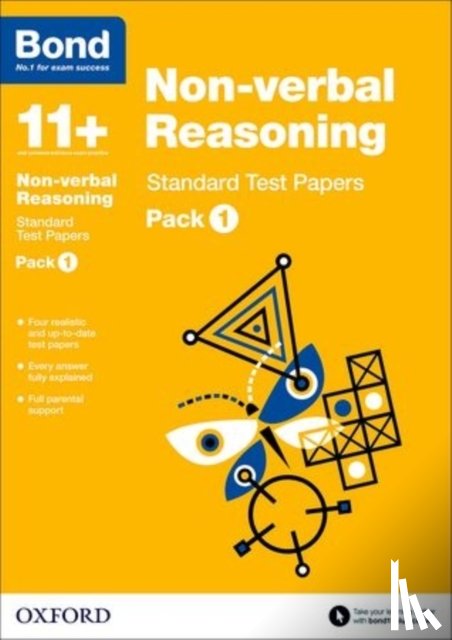 Baines, Andrew, Bond 11+ - Bond 11+: Non-verbal Reasoning: Standard Test Papers: Ready for the 2025 exam