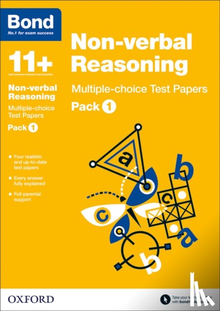 Baines, Andrew, Bond 11+ - Bond 11+: Non-verbal Reasoning: Multiple-choice Test Papers: Ready for the 2025 exam
