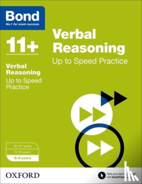 Down, Frances, Primrose, Alison, Bond 11+ - Bond 11+: Verbal Reasoning: Up to Speed Papers