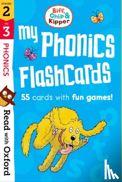 Hunt, Roderick, Young, Annemarie, Sharp, Laura - Read with Oxford: Stages 2-3: Biff, Chip and Kipper: My Phonics Flashcards