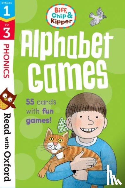 Hunt, Roderick, Ruttle, Kate - Read with Oxford: Stages 1-3: Biff, Chip and Kipper: Alphabet Games Flashcards