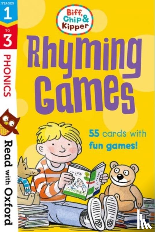 Hunt, Roderick, Young, Annemarie, Ruttle, Kate - Read with Oxford: Stages 1-3: Biff, Chip and Kipper: Rhyming Games Flashcards