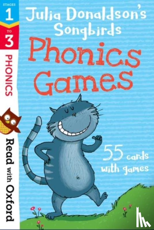 Donaldson, Julia - Read with Oxford: Stages 1-3: Julia Donaldson's Songbirds: Phonics Games Flashcards
