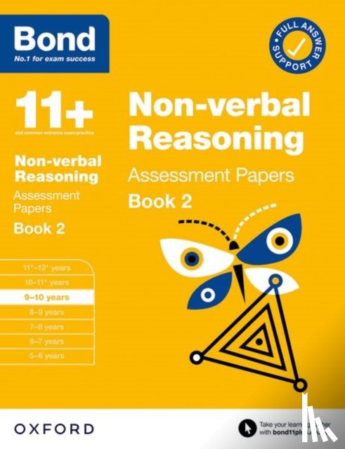 Bond 11+ - Bond 11+ Non-verbal Reasoning Assessment Papers 9-10 Years Book 2: For 11+ GL assessment and Entrance Exams