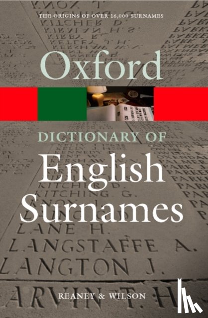  - A Dictionary of English Surnames