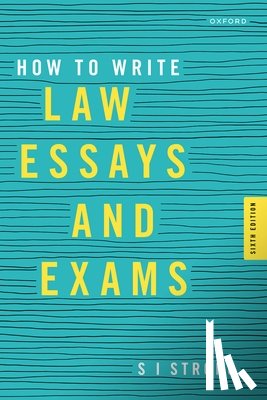 Strong, S I (Professor of Law - How to Write Law Essays & Exams