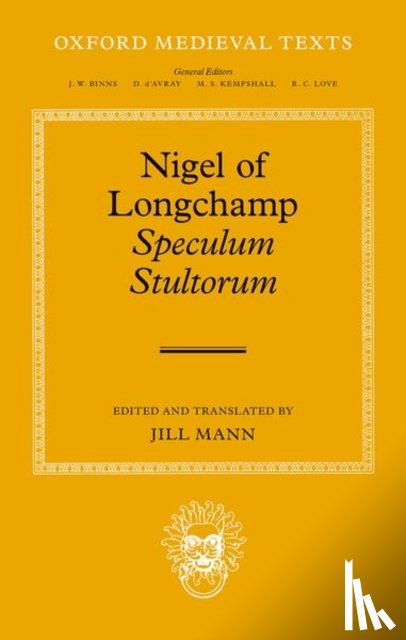 Mann, Jill - Nigel of Longchamp, Speculum Stultorum
