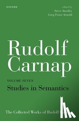  - Rudolf Carnap: Studies in Semantics