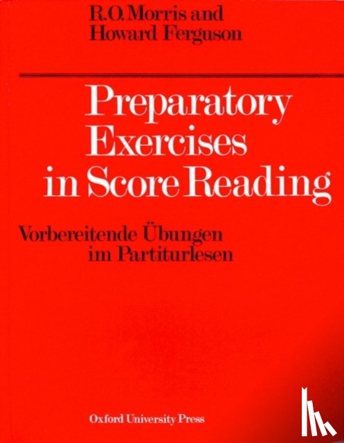 Morris, R. O - Preparatory Exercises in Score Reading
