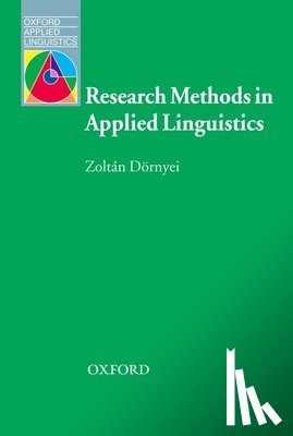 Dornyei, Zoltan - Research Methods in Applied Linguistics