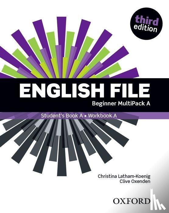 Oxford - English File: Beginner: Student's Book/Workbook MultiPack A
