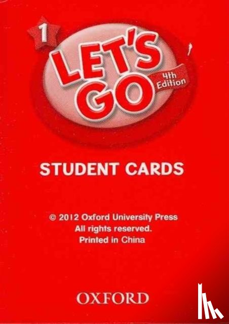 Nakata, Ritsuko, Frazier, Karen, Hoskins, Barbara, Graham, Carolyn - Let's Go: 1: Student Cards