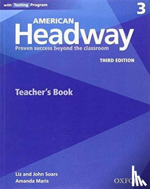 Editor - American Headway: Three: Teacher's Resource Book with Testing Program