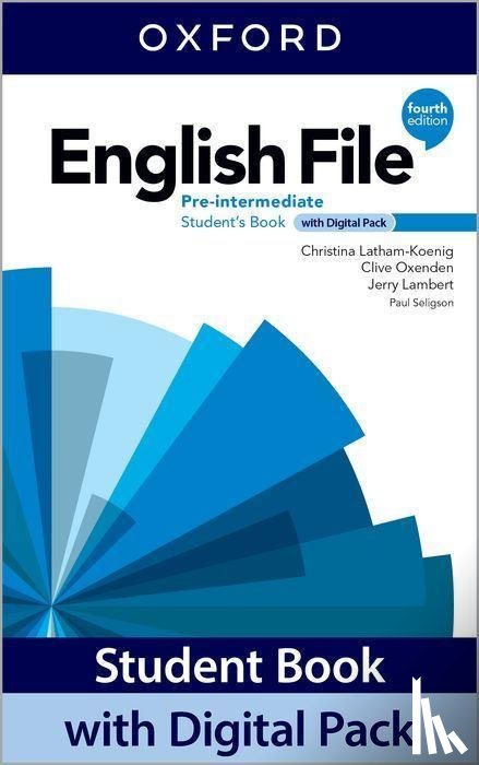 Koenig-Latham, Christina, Oxenden, Clive, Lambert, Jerry - English File: Pre-Intermediate: Student Book with Digital Pack