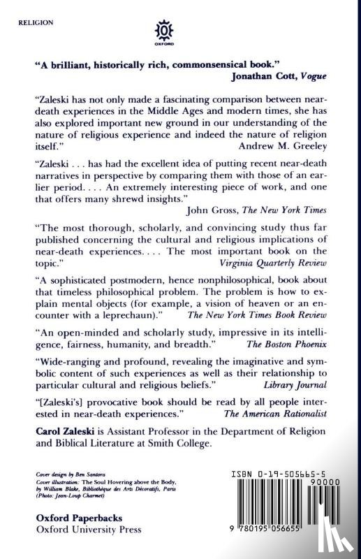 Zaleski, Carole (Lecturer on the Study of Religion - Otherworld Journeys