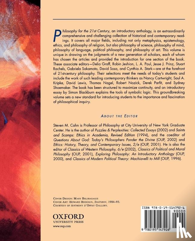 Cahn, Steven M. (Professor of Philosophy - Philosophy for the 21st Century