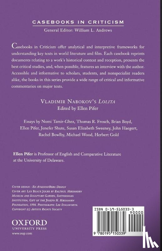  - Vladimir Nabokov's Lolita