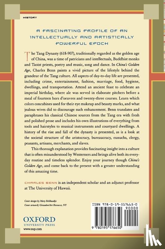 Benn, Charles (Adjunct Professor - China's Golden Age