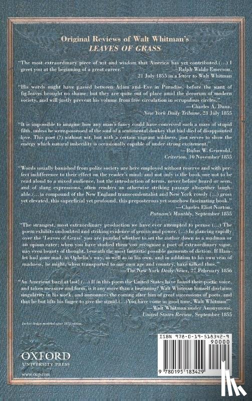Whitman, Walt - Walt Whitman's Leaves of Grass