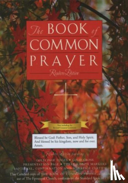 Episcopal Church - 1979 Book of Common Prayer Reader's Edition Genuine Leather