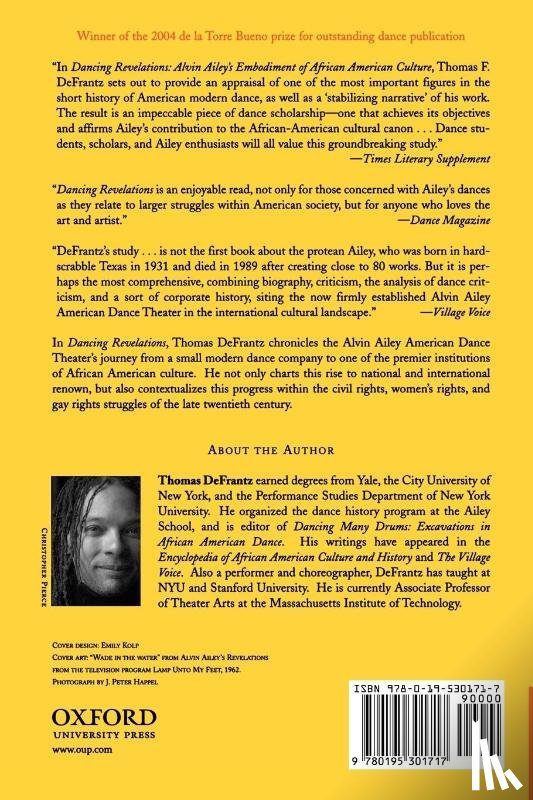DeFrantz, Thomas F. (Associate Professor of Theater Arts - Dancing Revelations