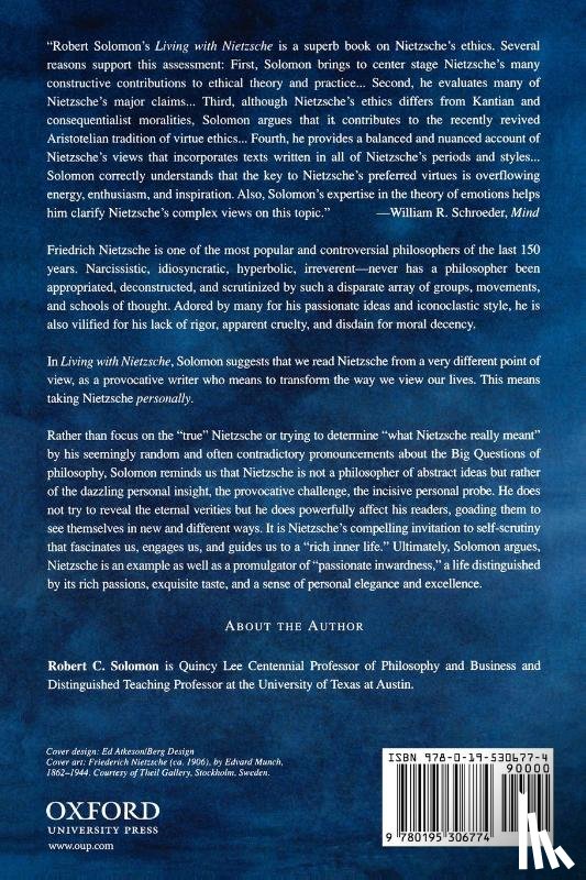 Solomon, Robert C. (Quincy Lee Centenial Professor of Business and Philosophy - Living with Nietzsche