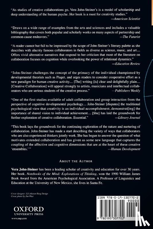 John-Steiner, Vera (Presidential Professor of Linguistics and Education - Creative Collaboration