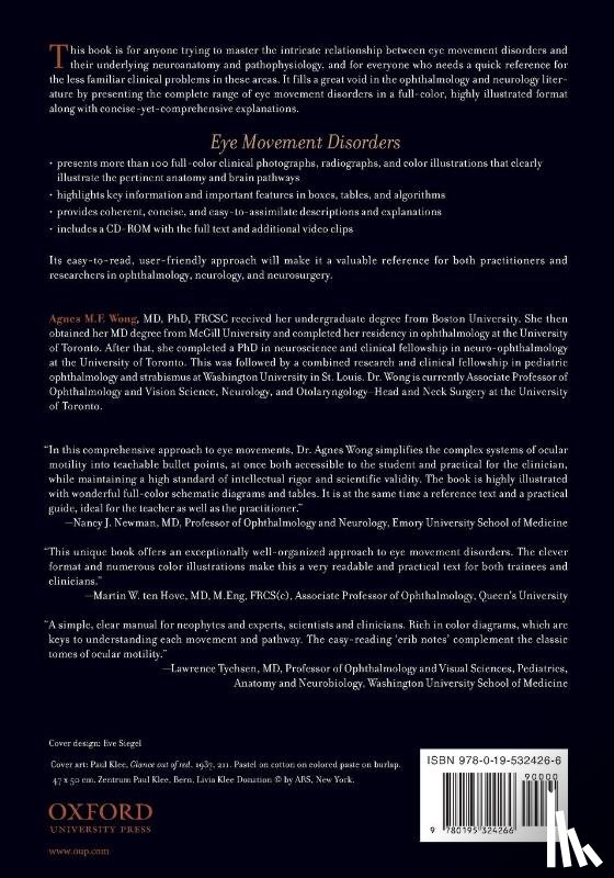 Wong, Agnes - Eye Movement Disorders