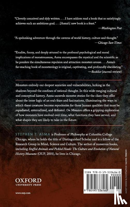 Asma, Stephen T. (Professor of Philosophy and Distinguished Scholar - On Monsters