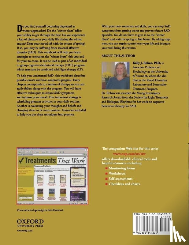Rohan, Kelly J. (Assistant Professor - Coping with the Seasons: Workbook