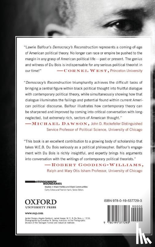 Balfour, Lawrie (Associate Professor of Politics - Democracy's Reconstruction