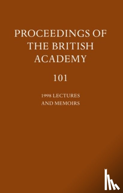 British Academy, The - 1988 Lectures and Memoirs