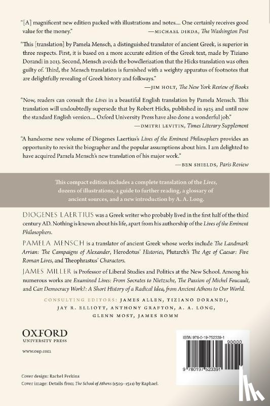 Laertius, Diogenes - Lives of the Eminent Philosophers