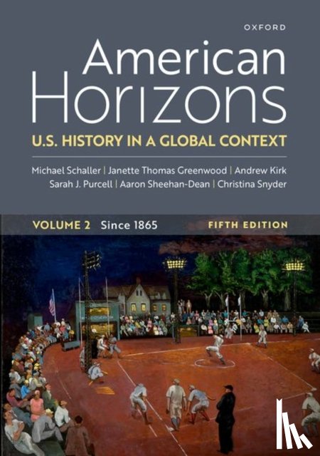 Schaller, Michael (, Greenwood, Janette Thomas (, Kirk, Andrew (, Purcell, Sarah J. ( - American Horizons