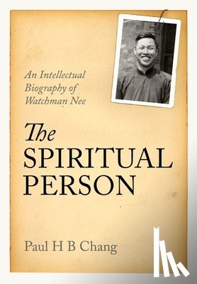 Chang, Paul H B (Associate Professor in the Department for the Study of Religion - The Spiritual Person