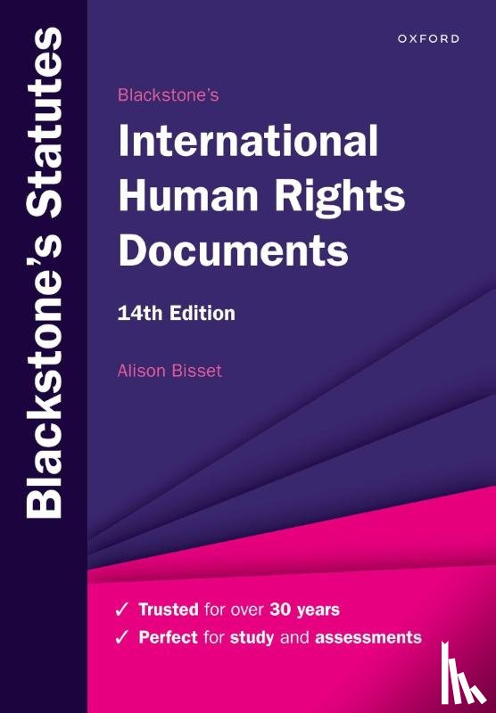 Bisset, Alison - Blackstone's International Human Rights Documents