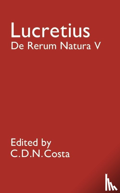 Lucretius - De Rerum Natura V