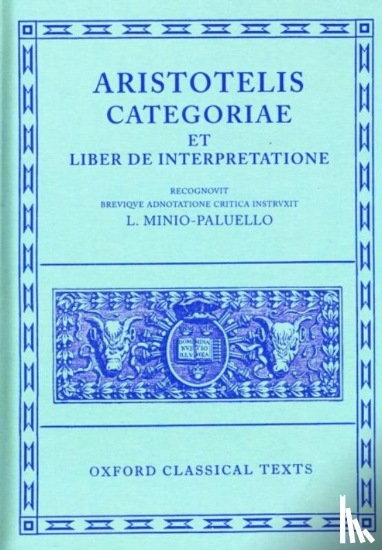  - Aristotle Categoriae et Liber de Interpretatione