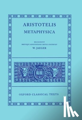  - Aristotle Metaphysica
