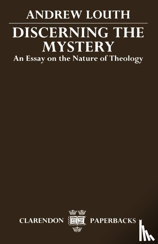 Louth, Andrew (Professor of Cultural History - Discerning the Mystery