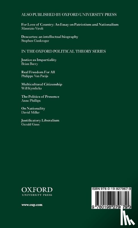 Arneil, Barbara (Adviser to the Canadian Government - John Locke and America